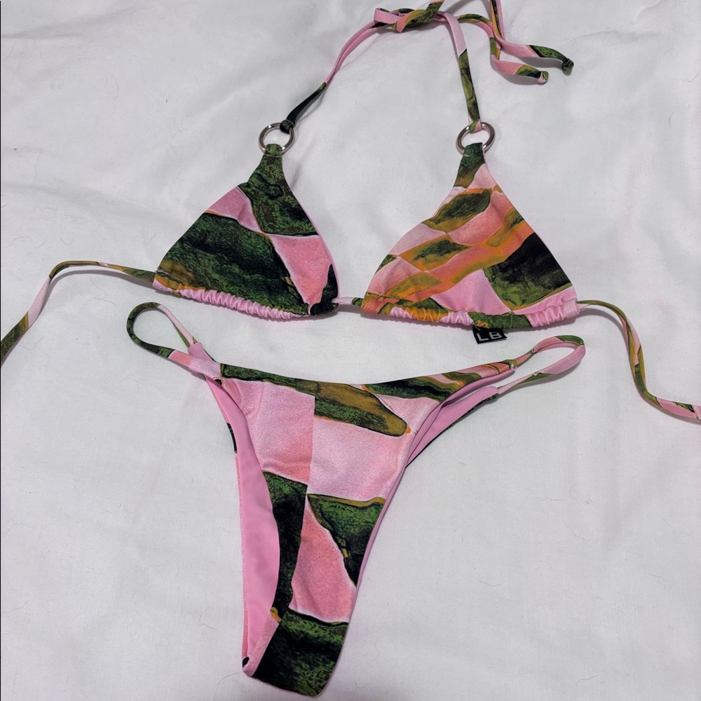 Brand New Louisa Ballou “mini ring” bikini
